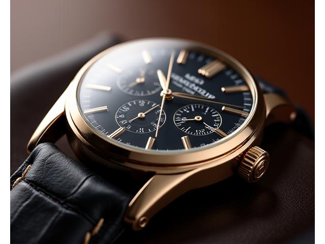 Klassische Herrenarmbanduhr